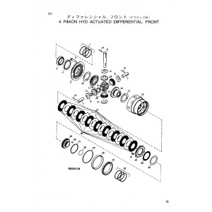 Hitachi LX120-5 Wheel Loader Parts Catalog