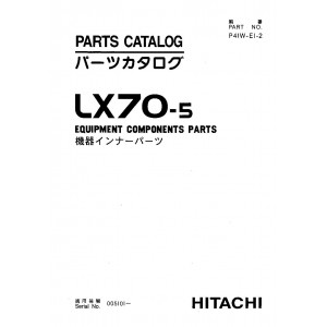 Hitachi LX70-5 and LX80-5 Wheel Loader set of Service Manuals