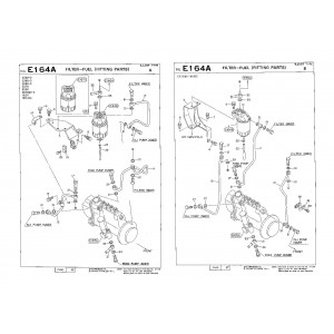 Hitachi EX60WD-2 Wheel Excavator set of Parts Catalogs