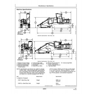 Hitachi Zaxis 310F-FE-6N Forestry Excavator set of Service Manuals