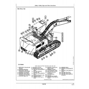 Hitachi Zaxis 310F-FE-6N Forestry Excavator set of Service Manuals