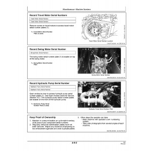 Hitachi Zaxis 370F-FE-6N and Zaxis 370FLC-FE-6N Forestry Excavator set of Service Manuals