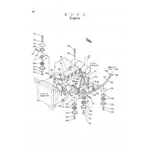 Hitachi EX60 Crawler Excavator set of Parts Catalogs