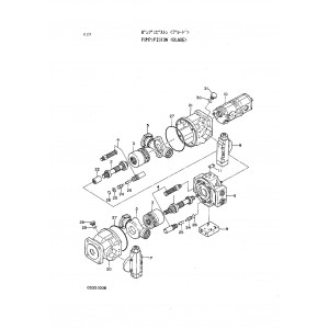 Hitachi EX60 Crawler Excavator set of Parts Catalogs