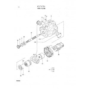 Hitachi EX60WD-2 Wheel Excavator set of Parts Catalogs