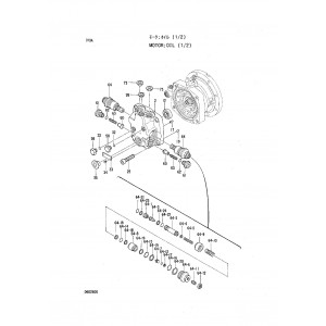 Hitachi EX60-3 and EX60LC-3 Crawler Excavator set of Parts Catalogs