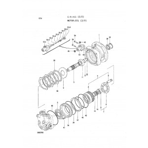 Hitachi EX60-3 and EX60LC-3 Crawler Excavator set of Parts Catalogs