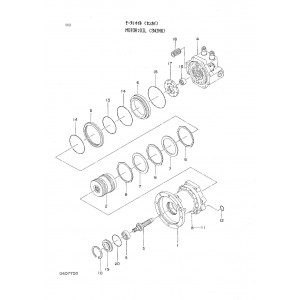 Hitachi EX100WD-2 Wheel Excavator set of Parts Catalogs