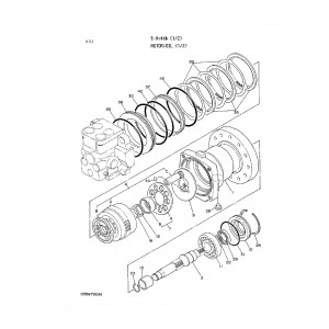 Hitachi EX120 Crawler Excavator set of Parts Catalogs