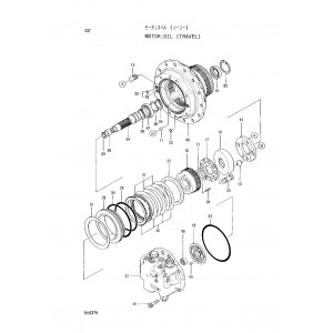 Hitachi EX100-2 Crawler Excavator set of Parts Catalogs