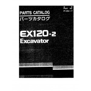 Hitachi EX120-2 Crawler Excavator set of Parts Catalogs