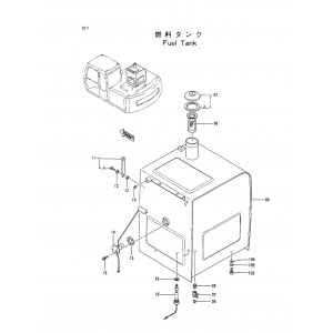 Hitachi EX120-2 Crawler Excavator set of Parts Catalogs