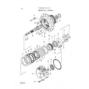 Hitachi EX120-2 Crawler Excavator set of Parts Catalogs