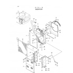 Hitachi EX100-3 Crawler Excavator set of Parts Catalogs