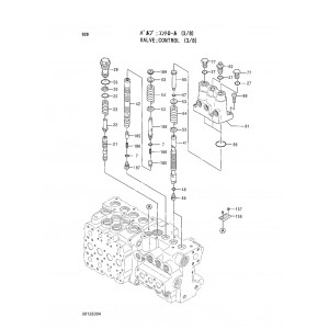 Hitachi EX100-3 Crawler Excavator set of Parts Catalogs