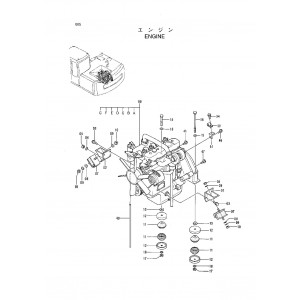 Hitachi EX120-3 Crawler Excavator set of Parts Catalogs