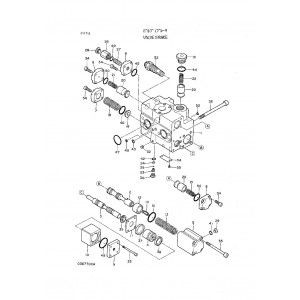 Hitachi EX160WD Wheel Excavator set of Parts Catalogs