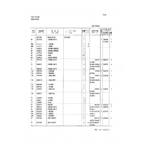 Hitachi EX160WD Wheel Excavator set of Parts Catalogs