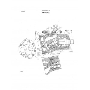 Hitachi EX200 and EX200LC Crawler Excavator set of Parts Catalogs