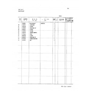 Hitachi EX200 and EX200LC Crawler Excavator set of Parts Catalogs