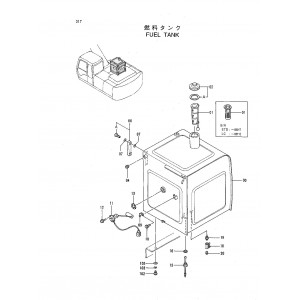 Hitachi EX200-3, EX200LC-3, EX200H-3 and EX200LCH-3 Crawler Excavator set of Parts Catalogs