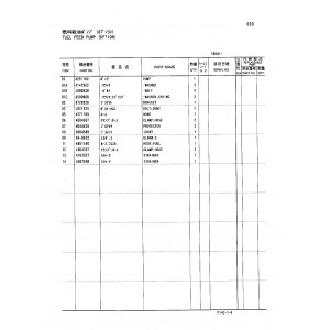 Hitachi EX200-3, EX200LC-3, EX200H-3 and EX200LCH-3 Crawler Excavator set of Parts Catalogs