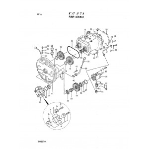 Hitachi EX200-3, EX200LC-3, EX200H-3 and EX200LCH-3 Crawler Excavator set of Parts Catalogs