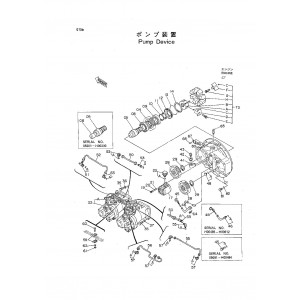 Hitachi EX220 and EX220LC Crawler Excavator set of Parts Catalogs