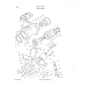 Hitachi EX270 and EX270LC Crawler Excavator set of Parts Catalogs