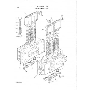 Hitachi EX270 and EX270LC Crawler Excavator set of Parts Catalogs