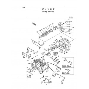 Hitachi EX300, EX300LC, EX300H and EX300HLC Crawler Excavator set of Parts Catalogs