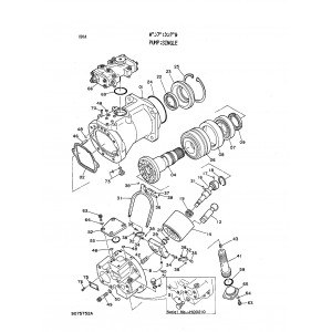 Hitachi EX300, EX300LC, EX300H and EX300HLC Crawler Excavator set of Parts Catalogs