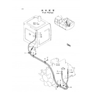 Hitachi EX220-2 and EX220LC-2 Crawler Excavator set of Parts Catalogs