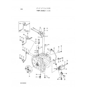 Hitachi EX220-2 and EX220LC-2 Crawler Excavator set of Parts Catalogs