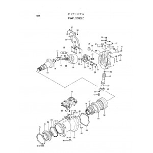 Hitachi EX300-2, EX300LC-2, EX300H-2 and EX300HLC-2 Crawler Excavator set of Parts Catalogs