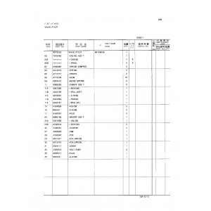 Hitachi EX300-2, EX300LC-2, EX300H-2 and EX300HLC-2 Crawler Excavator set of Parts Catalogs