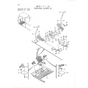 Hitachi EX300-3, EX300LC-3, EX300H-3 and EX300LCH-3 Crawler Excavator set of Parts Catalogs