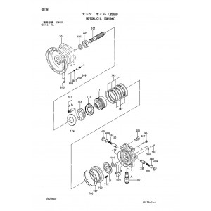 Hitachi Zaxis 600, Zaxis 600LC, Zaxis 650H and Zaxis 650LCH Crawler Excavator set of Parts Catalogs