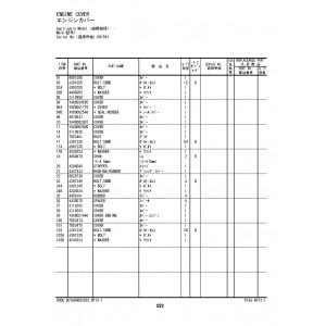 Hitachi EX1200-6 Crawler Excavator set of Parts Catalogs