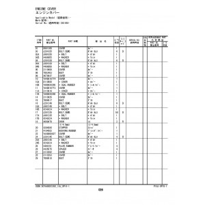 Hitachi EX1200-6 Crawler Excavator set of Parts Catalogs