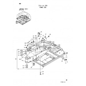 Hitachi Zaxis 70, Zaxis 70LC, Zaxis 80, Zaxis 80LCK, Zaxis 80SB and Zaxis 80SBLC Compact Excavator set of Parts Catalogs