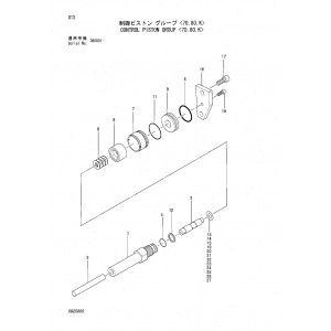 Hitachi Zaxis 70, Zaxis 70LC, Zaxis 80, Zaxis 80LCK, Zaxis 80SB and Zaxis 80SBLC Compact Excavator set of Parts Catalogs