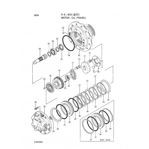 Hitachi EX120-5, EX130H-5 and EX130K-5 Crawler Excavator set of Parts Catalogs