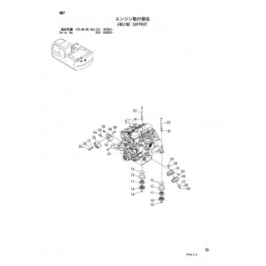 Hitachi Zaxis 180LC and Zaxis 180LCN Crawler Excavator set of Parts Catalogs