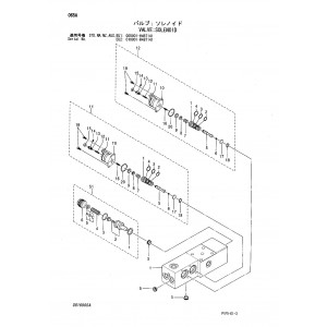 Hitachi Zaxis 180LC and Zaxis 180LCN Crawler Excavator set of Parts Catalogs