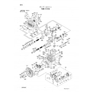 Hitachi Zaxis 450-3, Zaxis 450LC-3, Zaxis 470H-3, Zaxis 470LCH-3, Zaxis 500LC-3 and Zaxis 520LCH-3 Crawler Excavator set of Parts Catalogs