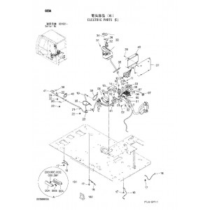 Hitachi Zaxis 400R-3 and Zaxis 400LCH-3 Crawler Excavator Parts Catalog