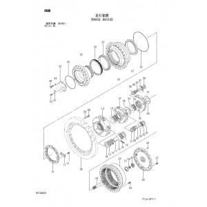 Hitachi Zaxis 400R-3 and Zaxis 400LCH-3 Crawler Excavator Parts Catalog