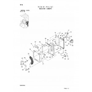 Hitachi Zaxis 17U-2 Compact Excavator set of Parts Catalogs