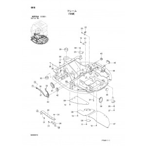 Hitachi Zaxis 22U-2 Compact Excavator set of Parts Catalogs